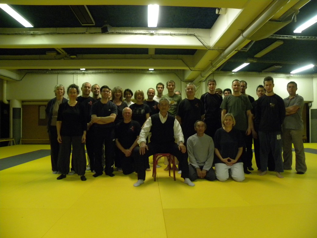 Groupe du 20 octobre stage Dacheng quan avec Me Guo Stage avec Me Guo Lyon 2013
